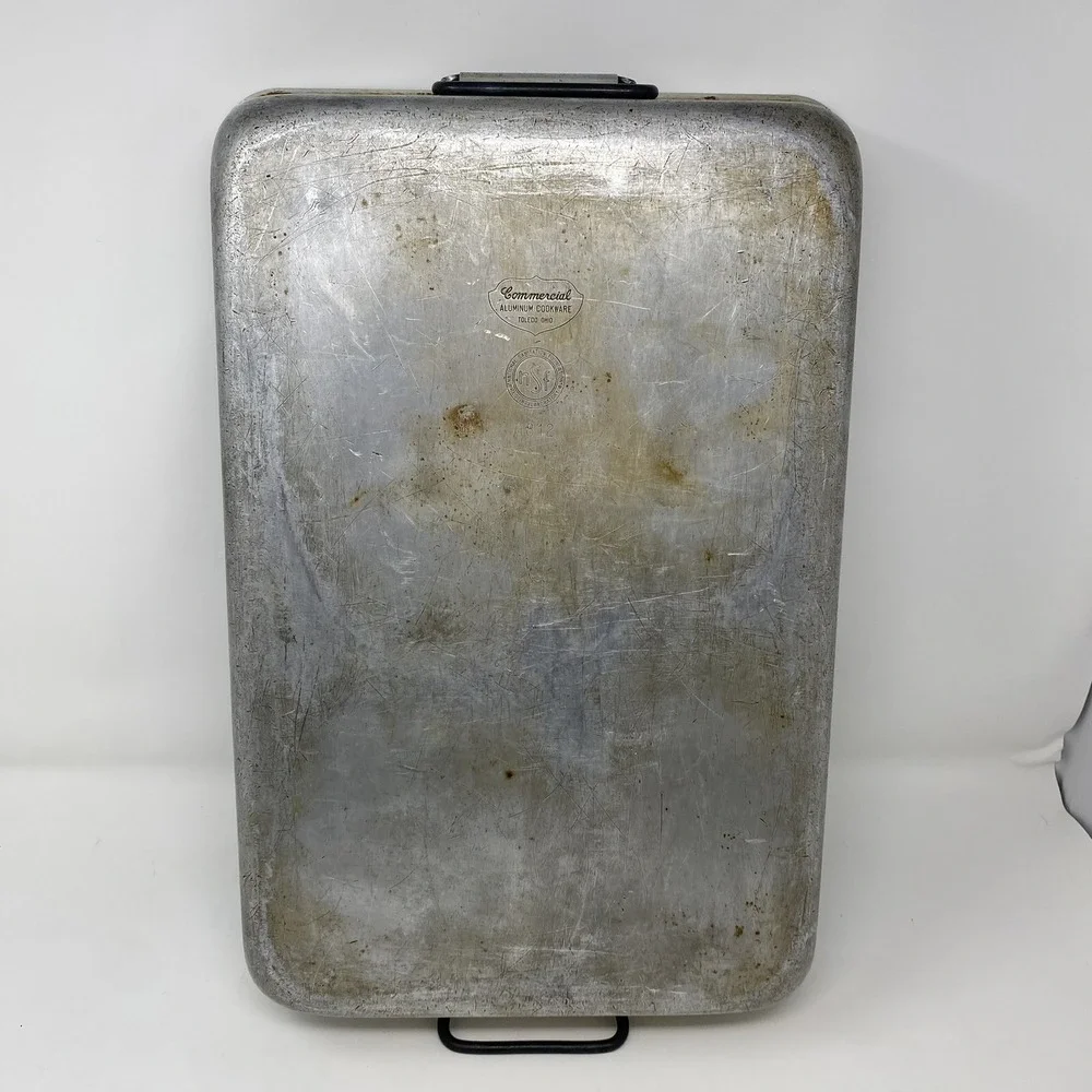 Vtg National‎ Sanitation Foundation NSF Commercial Aluminum Cookware 18x12x3.5
